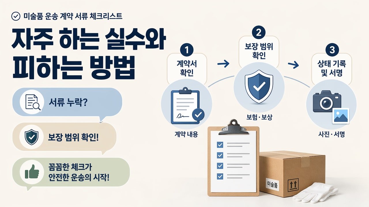 자주 하는 실수와 피하는 방법