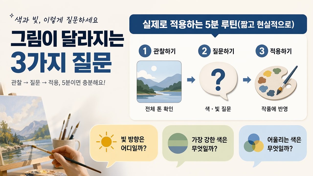 실제로 적용하는 5분 루틴(짧고 현실적으로)