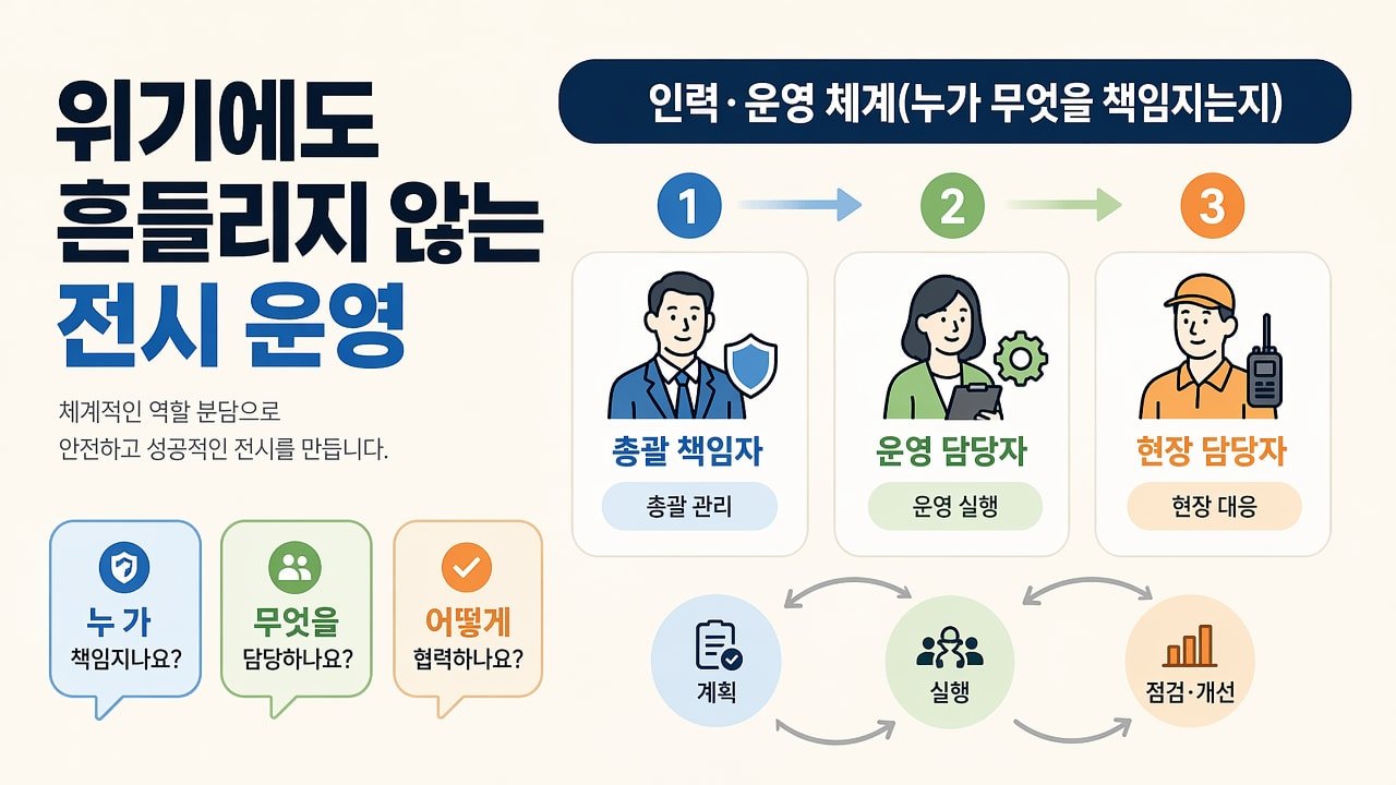 인력·운영 체계(누가 무엇을 책임지는지)