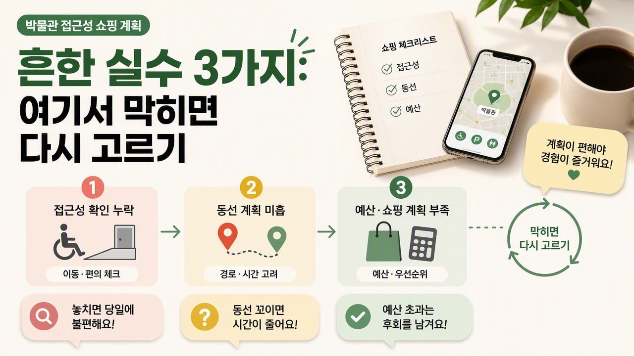 흔한 실수 3가지: 여기서 막히면 다시 고르기