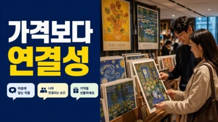 미술관 아트숍 굿즈, 기념품 가격보다 작품과 연결성을 보는 방법