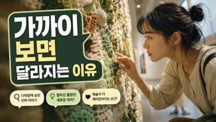 현대미술 설치작품은 왜 가까이서 보면 다를까, 관람 전에 알아둘 감상 기준