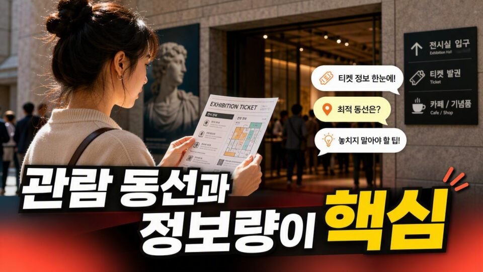 무료 전시 vs 유료 전시, 같은 미술관이어도 관람 만족도가 갈리는 선택 기준은 뭘까