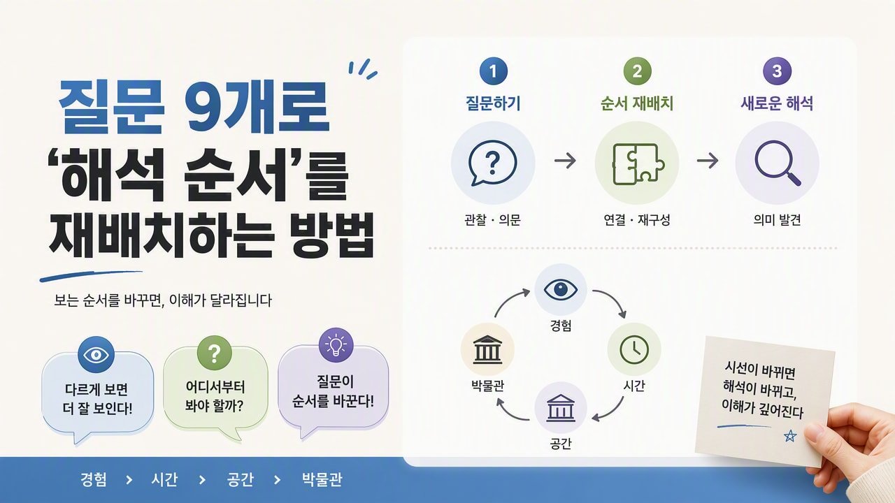 질문 9개로 ‘해석 순서’를 재배치하는 방법